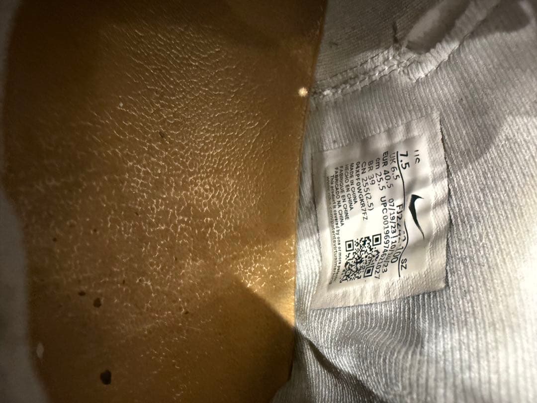 Nike ゴルフシューズ ホワイト　ビクトリー3