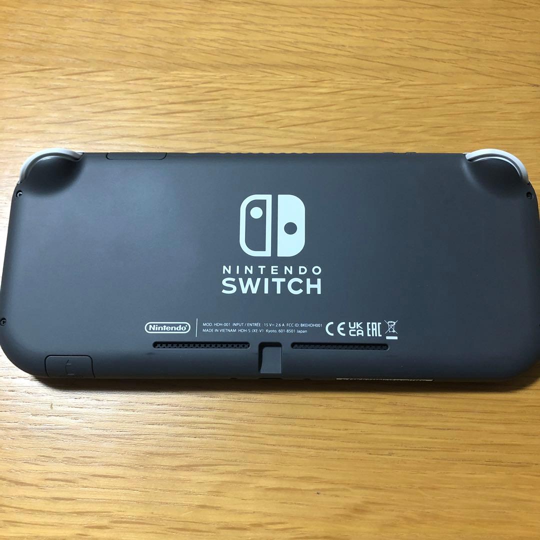 Nintendo Switch Lite グレー 本体 充電器付き【即日発送】