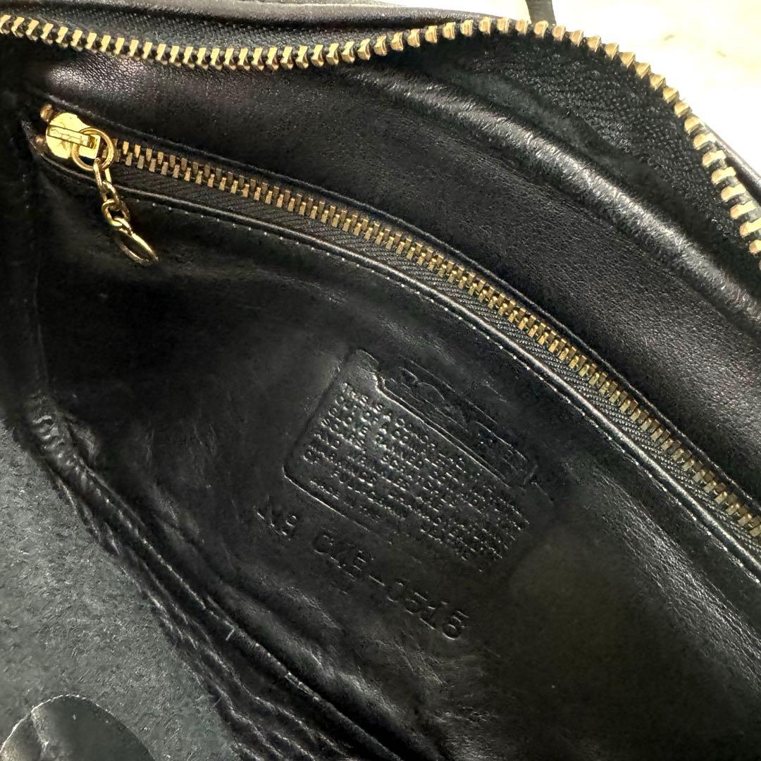 【激レア・美品】 USA製 オールドコーチ ウエストポーチ ダブルターンロック