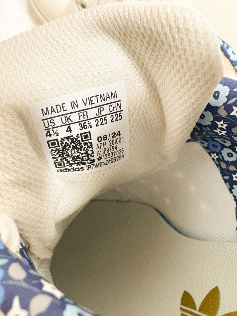 adidas スタンスミス LIBERTY コラボ スニーカー 22.5cm新品