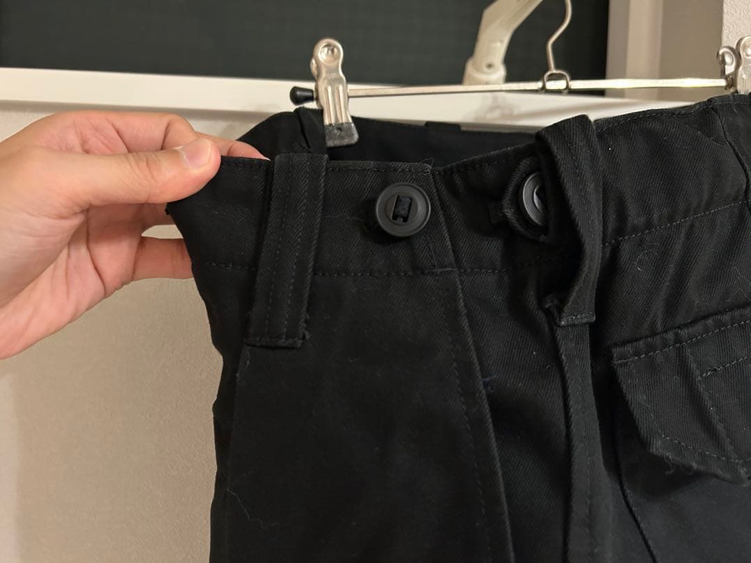 MARKAWARE ロイヤルネイビー　コンバットパンツ