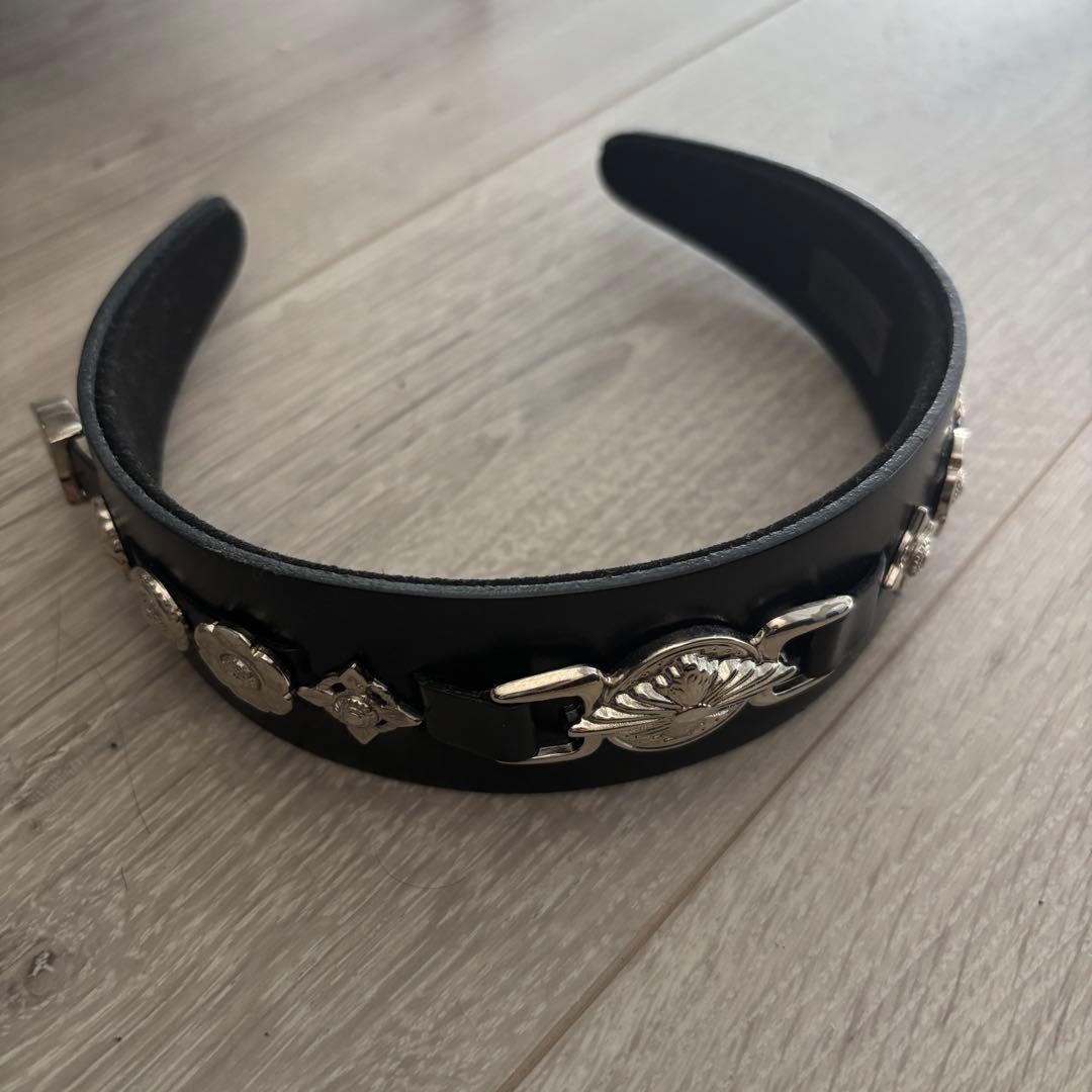 TOGA カチューシャ leather headband2 ヘアバンド
