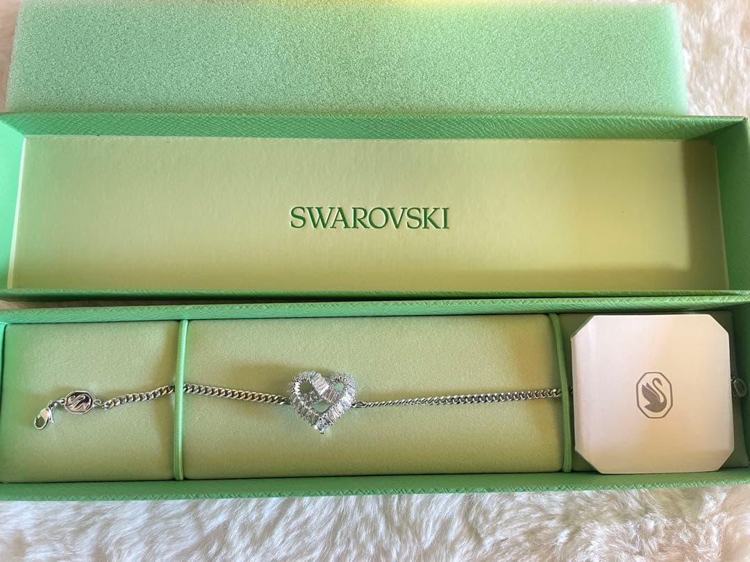 SWAROVSKI matrix ブレスレット ハート