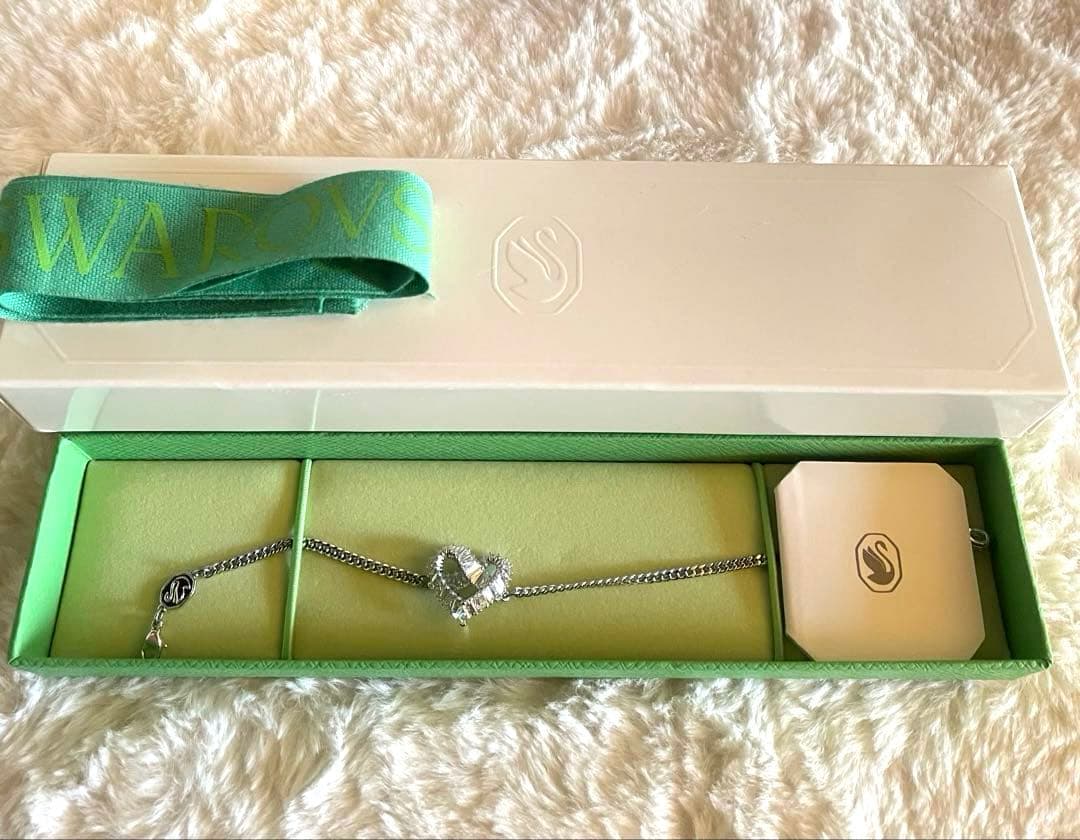 SWAROVSKI matrix ブレスレット ハート