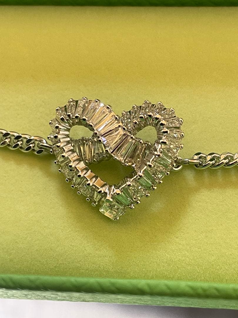 SWAROVSKI matrix ブレスレット ハート