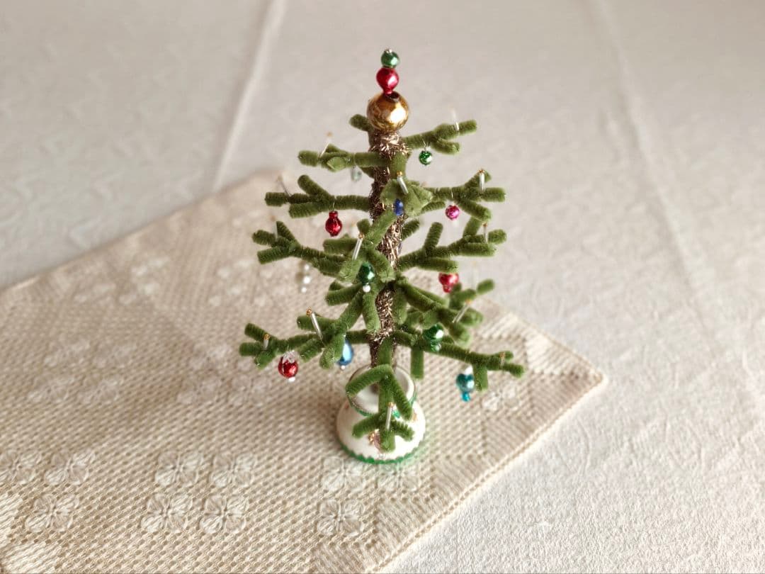 * christmas tree ❀ ヴィンテージオーナメントのクリスマスツリー