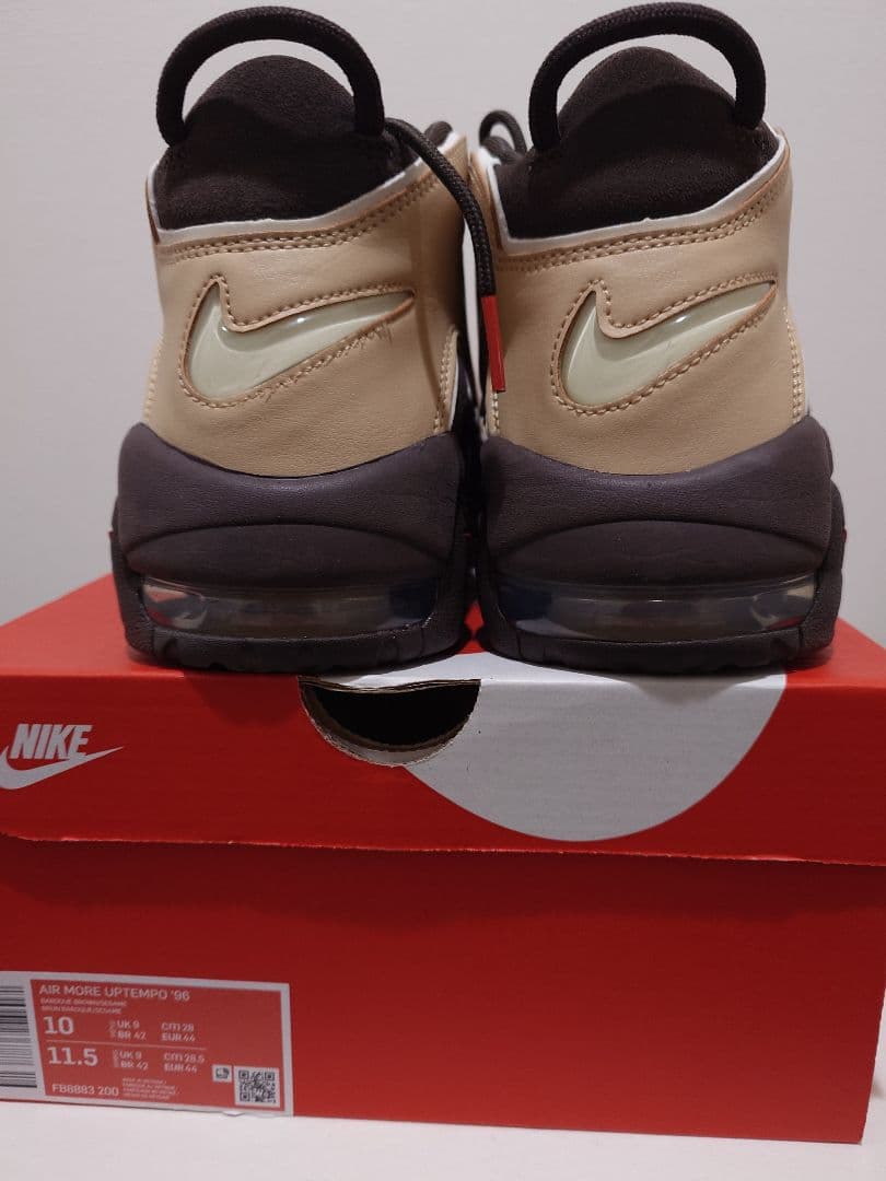 Nike Air More Uptempo ブラウン US10アップテンポ