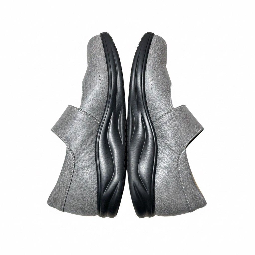 Finn Comfort ウォーキングシューズ ベルクロ ハドソン グレー - メルカリ