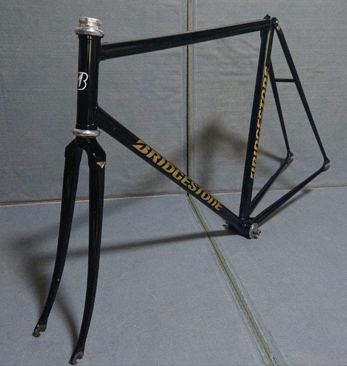 送料込み BRIDGESTONE ピスト フレーム ブラック njs 競輪 - メルカリ
