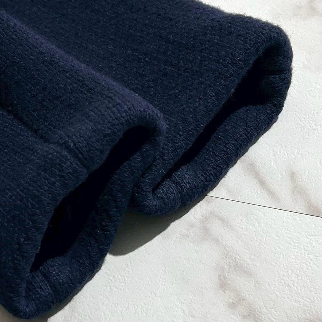 【極美品/Lサイズ】LARDINI ラルディーニ チェスターコート ネイビー系