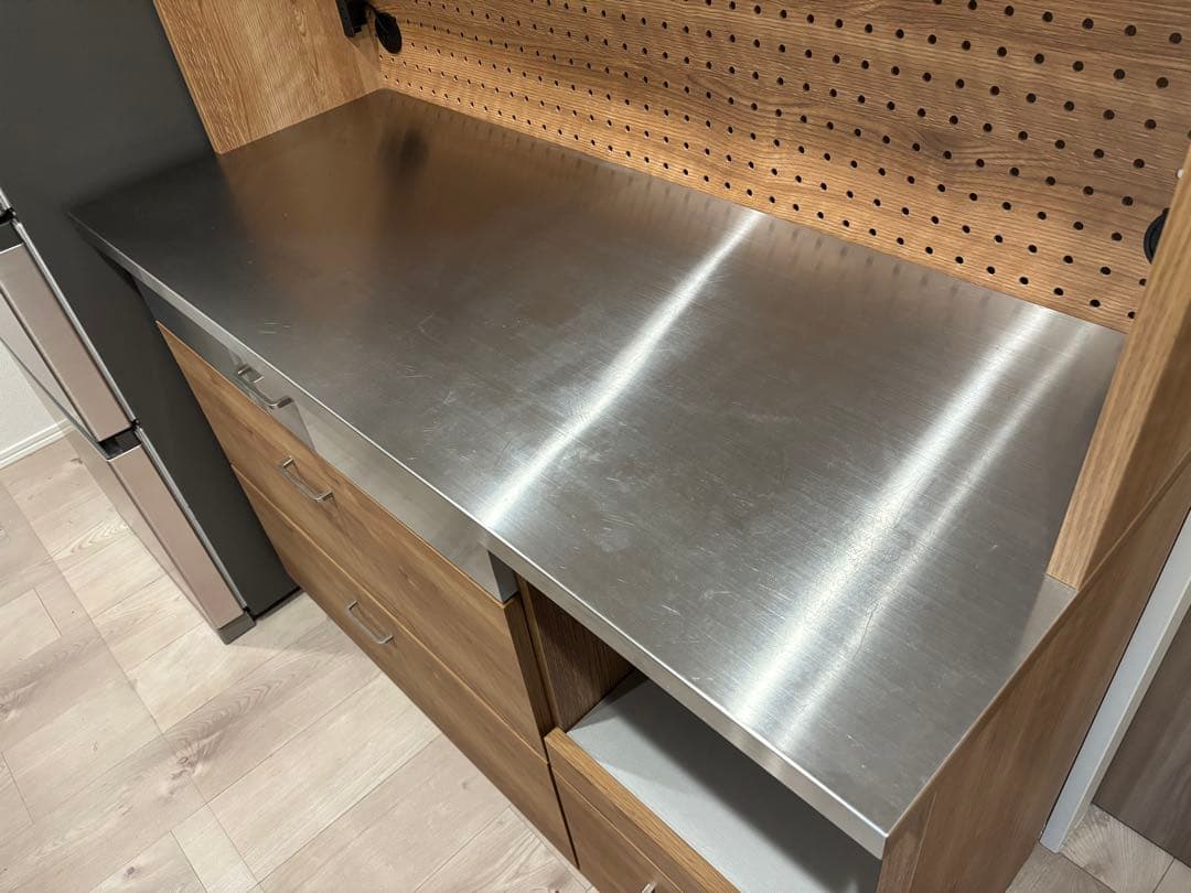 pooh【美品】食器棚 キッチンカウンター リビングハウスルシード120