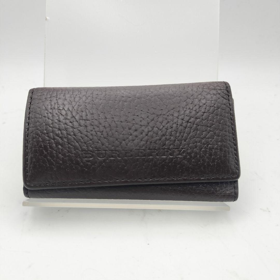 ◎バーバリー 4連キーケース ノバチェック ブラウン - メルカリ