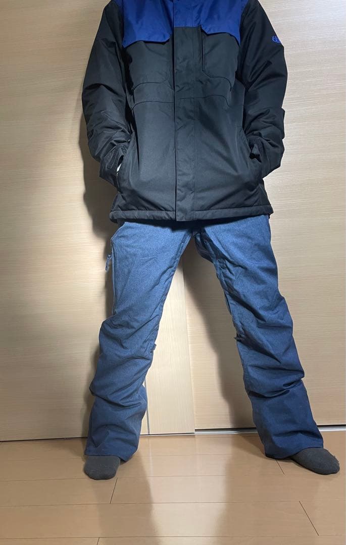 上下セット美品　686 スノーボードウェア　メンズM