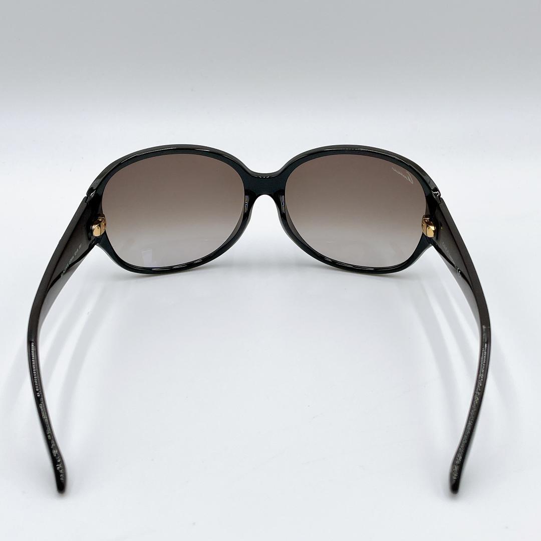 GUCCI サングラス マイクロGG 筆記体ロゴ ブラック ゴールド m536