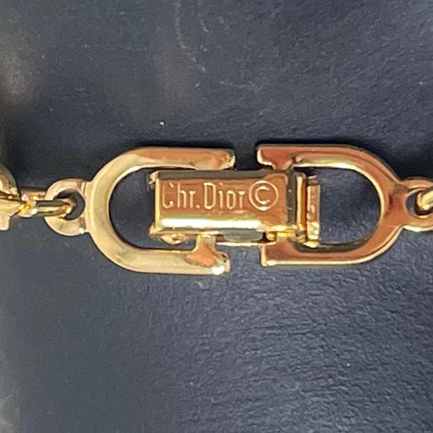 未使用級✨ディオールChristianDior　ゴールドブレスレット人気デザイン