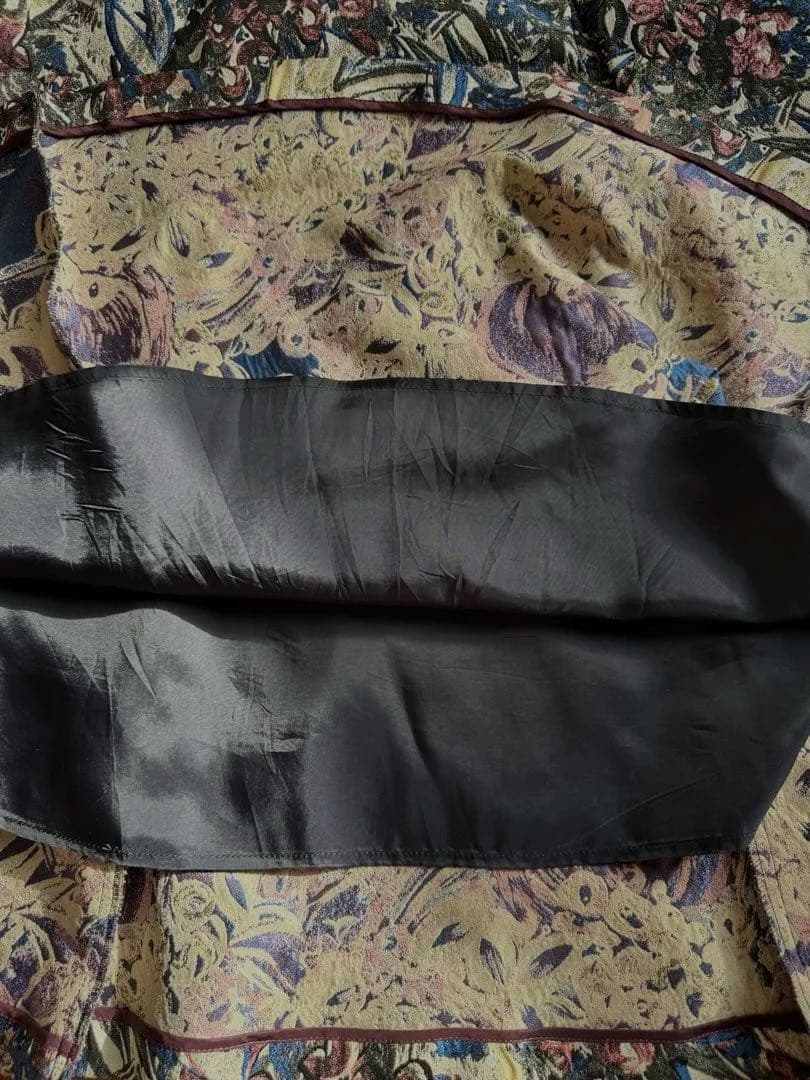 ANAYIアナイ✨ アートフラワー ジャガード フレアー スカート ✨36 花