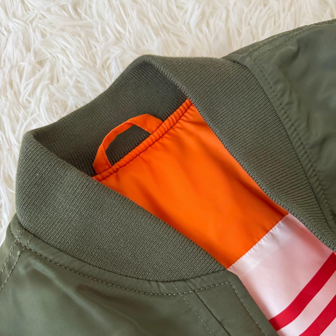 新品級 CDG×アルファインダストリーズ MA-1フライトジャケット カーキ M