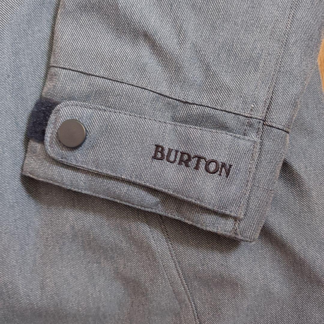 Burton スノーボードウェア Mサイズ上下セットパスケース付き 水色