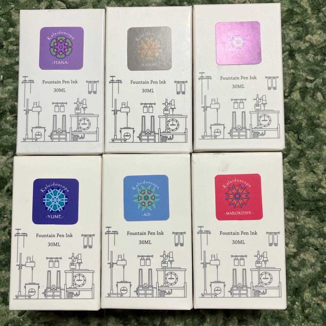 万年筆・ガラスペン用インク TONO&Lims カレイドスコープラメインク