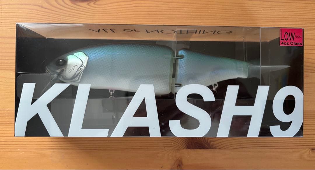 【新品未使用】クラッシュ9 FL-CLEAR MATT