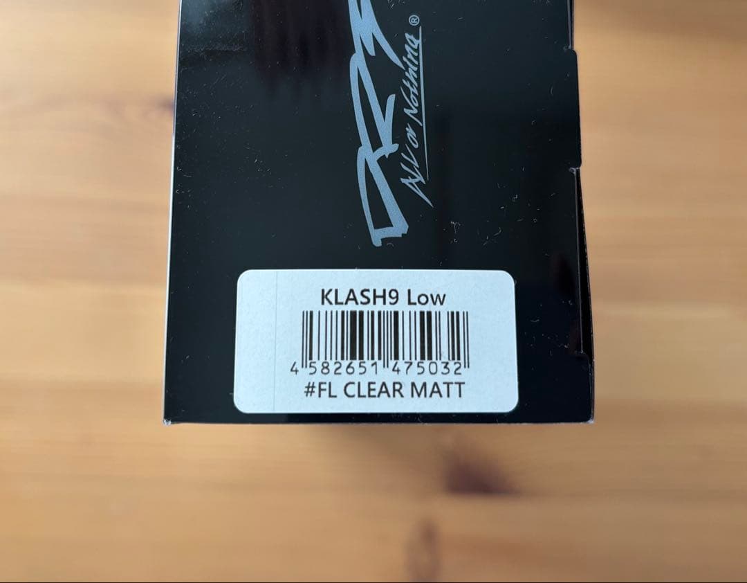 【新品未使用】クラッシュ9 FL-CLEAR MATT