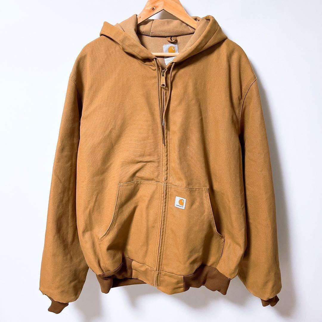 【USA製】カーハート アクティブジャケット キャラメル Lサイズ ★ 2707