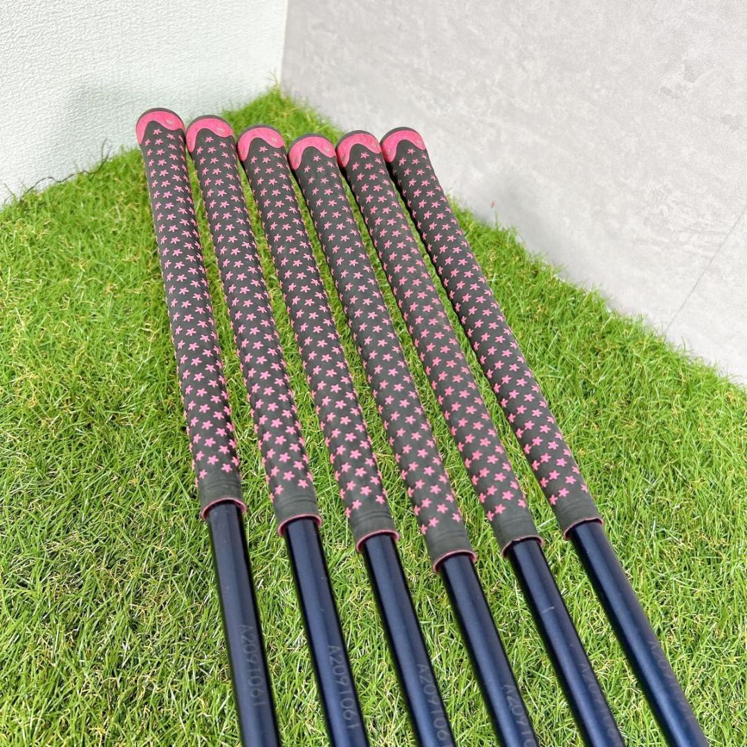 XXIO6 ゼクシオ　MP600 レディース ゴルフ　アイアン　女性 L レッド