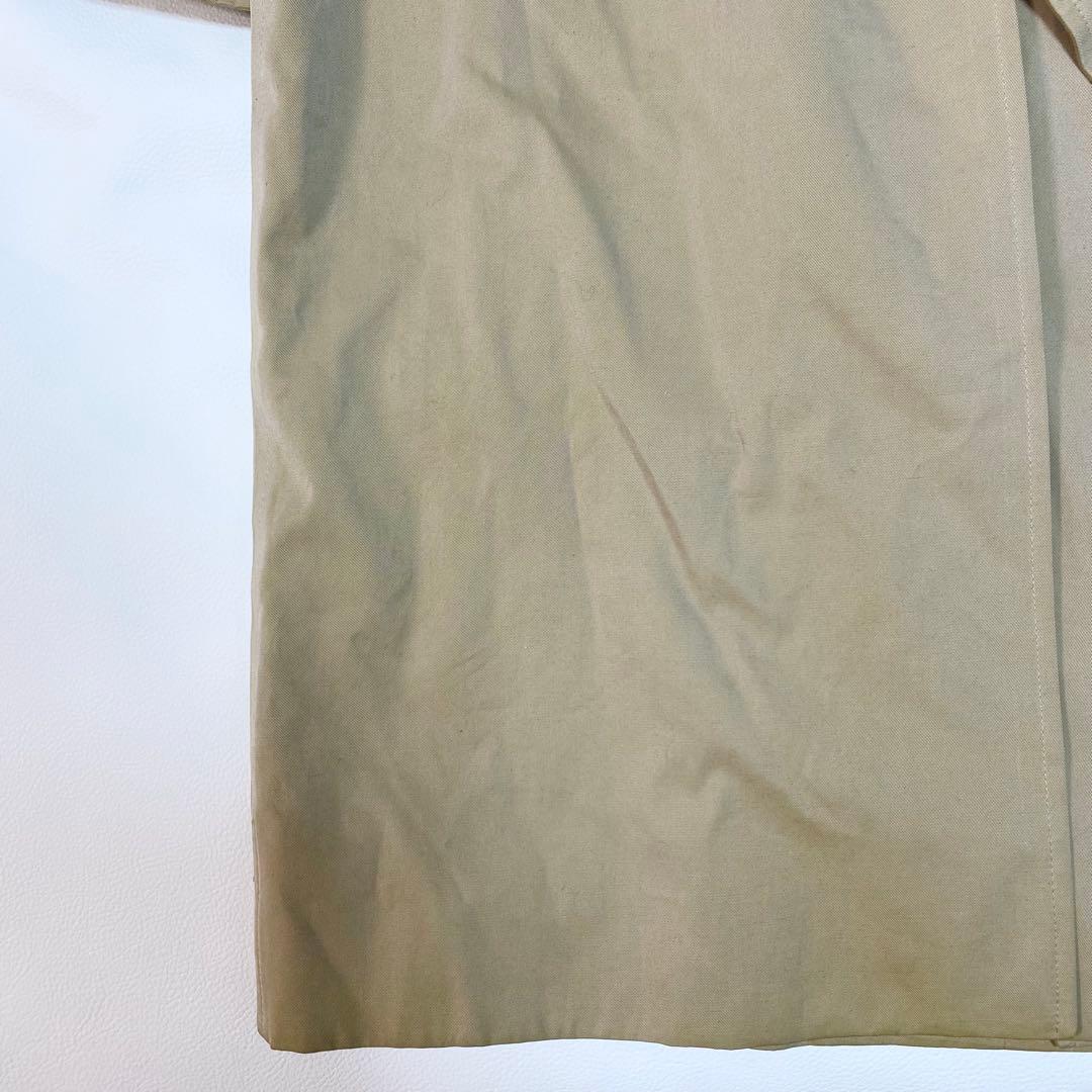 BURBERRY ステンカラーコート　ベルト　ノバチェック　ハニーベージュ