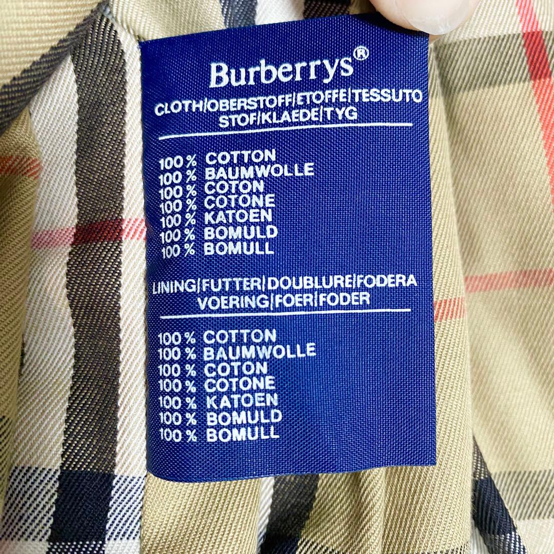 BURBERRY ステンカラーコート　ベルト　ノバチェック　ハニーベージュ