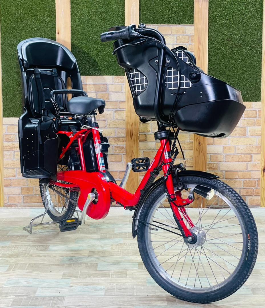 レッド系 パナソニック 子供乗せ電動アシスト自転車 H3335 - メルカリ
