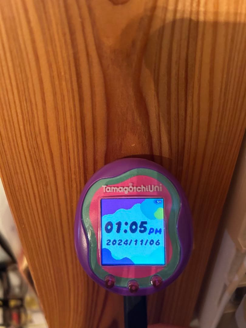 ま*も様 Tamagotchi Uni たまごっち ユニ タマゴッチ 紫 パープ