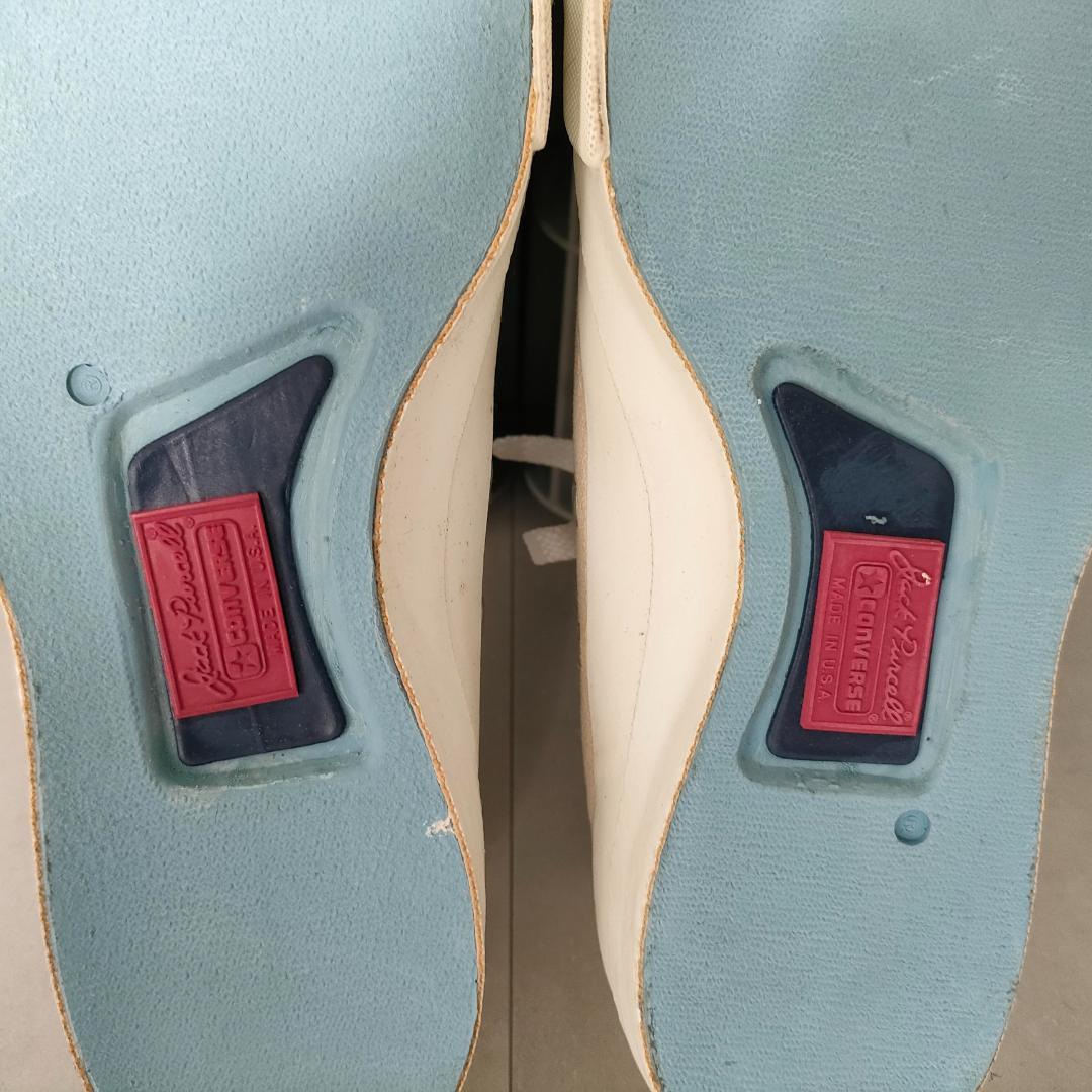 コンバース ジャックパーセル 90年代 24.5cm 箱2個付き