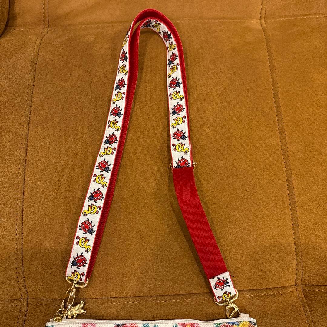 フェイラー ハイジ ショルダーストラップ & Dカン付きメッシュポーチ