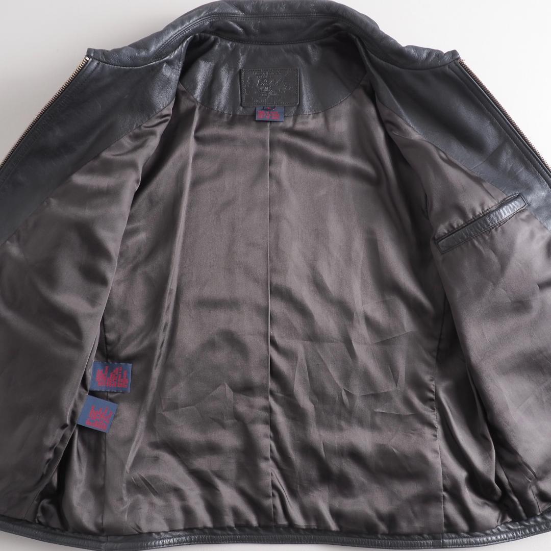 ラルフローレン レザージャケット シングルライダース 本革 ブラック