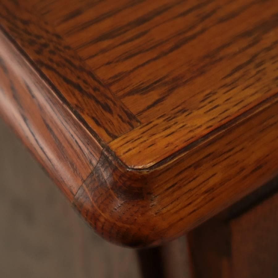 値下三越家具ブルージュ ライティングビューロー オーク無垢 英国アンティーク調