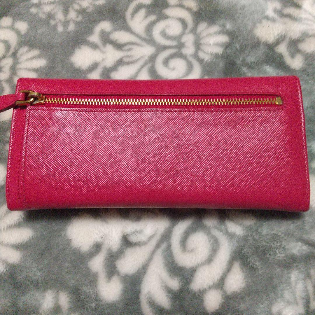 PRADAサフィアーノ リボン付き 長財布