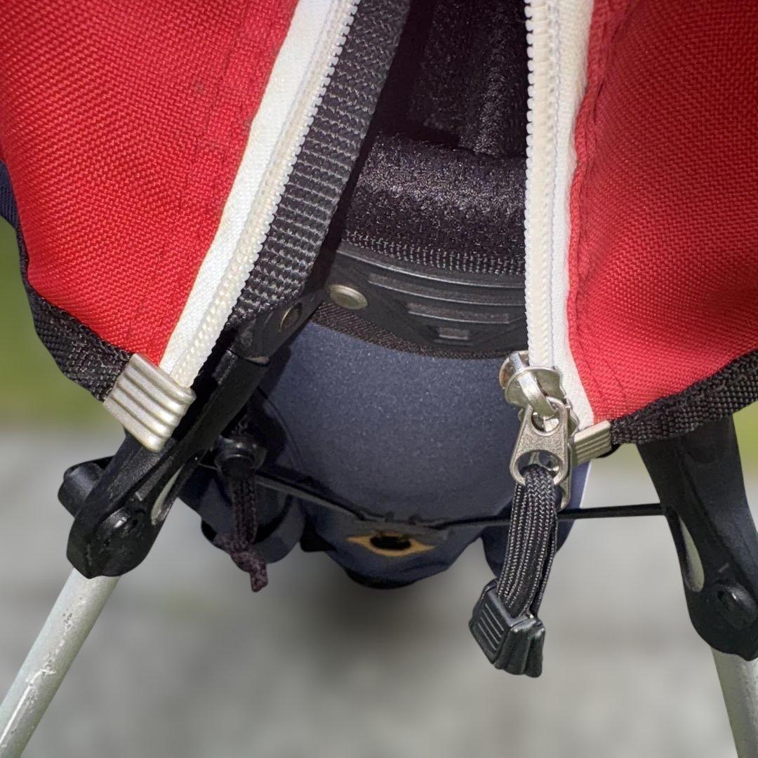 お洒落 大人気 ラフ&スウェル スタンド式キャディーバック・ヘッドカバー(4個)