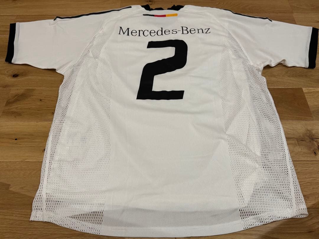 02-03(H)ドイツ代表 メルセデスベンツロゴ付 オーセンティックユニフォーム