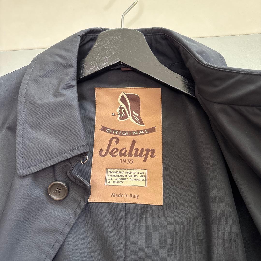 sealup シーラップ ステンカラーコート ブラック 48 Lサイズ