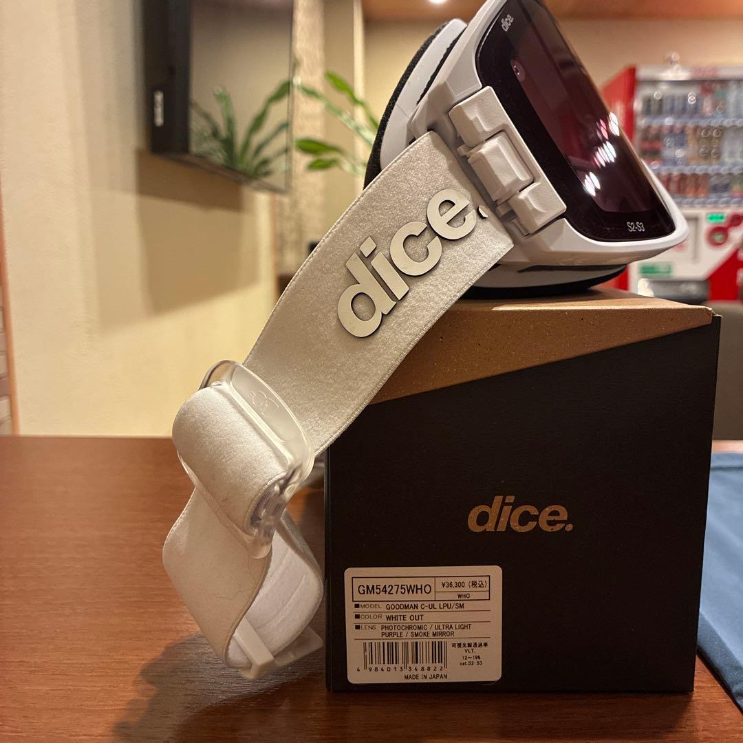 DICEダイス2026限定【GOODMAN / WHO】調光 呼吸するゴーグル - メルカリ