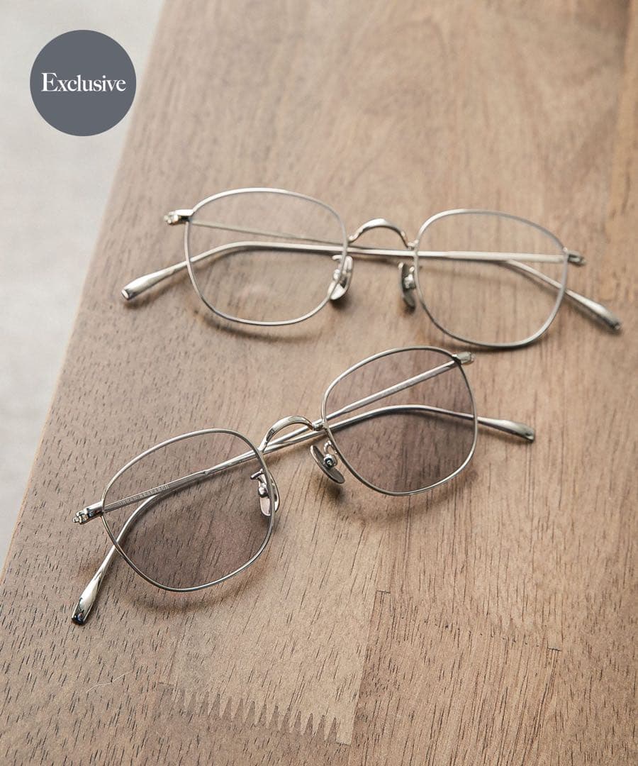 カネコオプティカル×アーバンリサーチ メタルフレーム メガネ サングラス 未使用