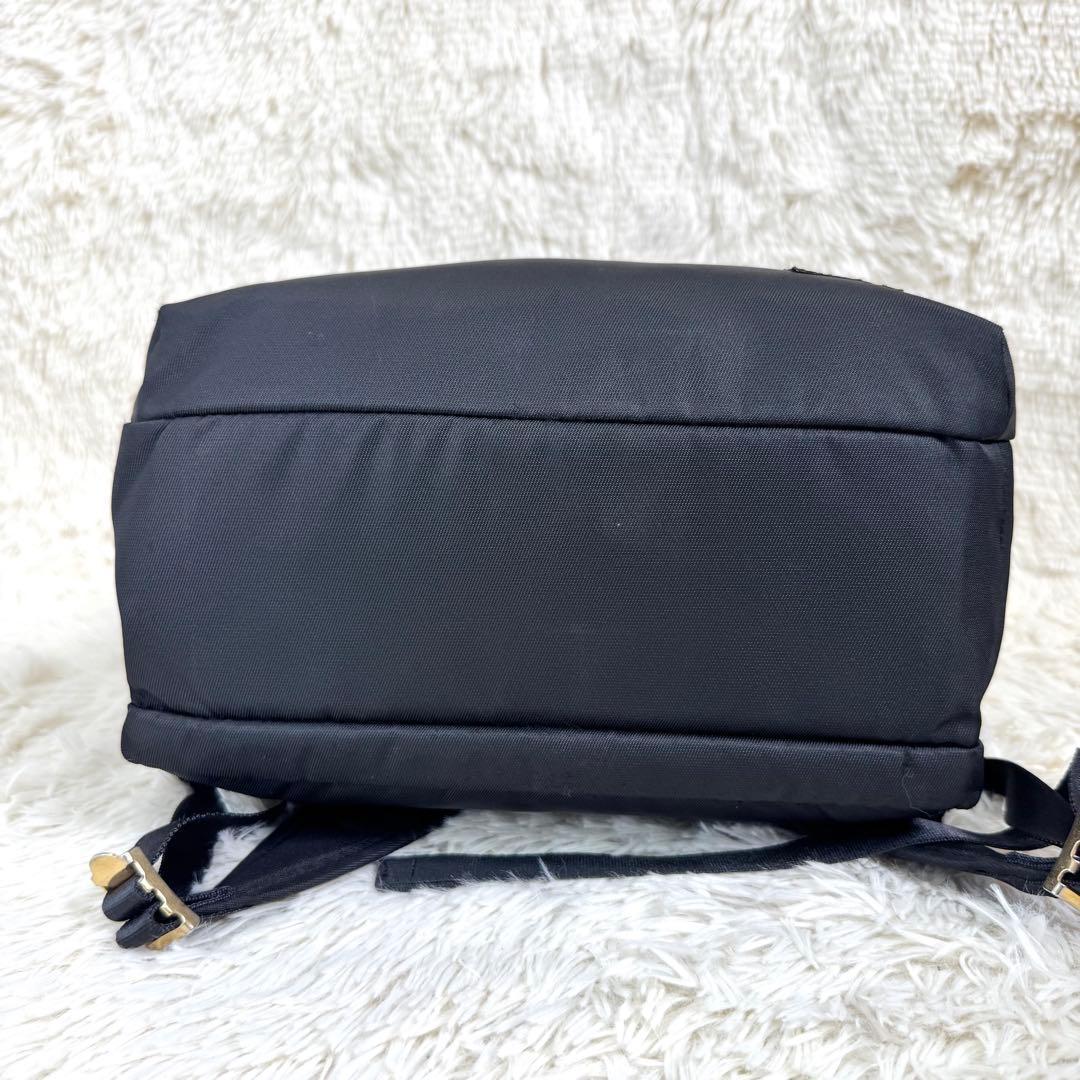 PORTER GIRL ポーターガール シア リュック ブラック 2層式 黒