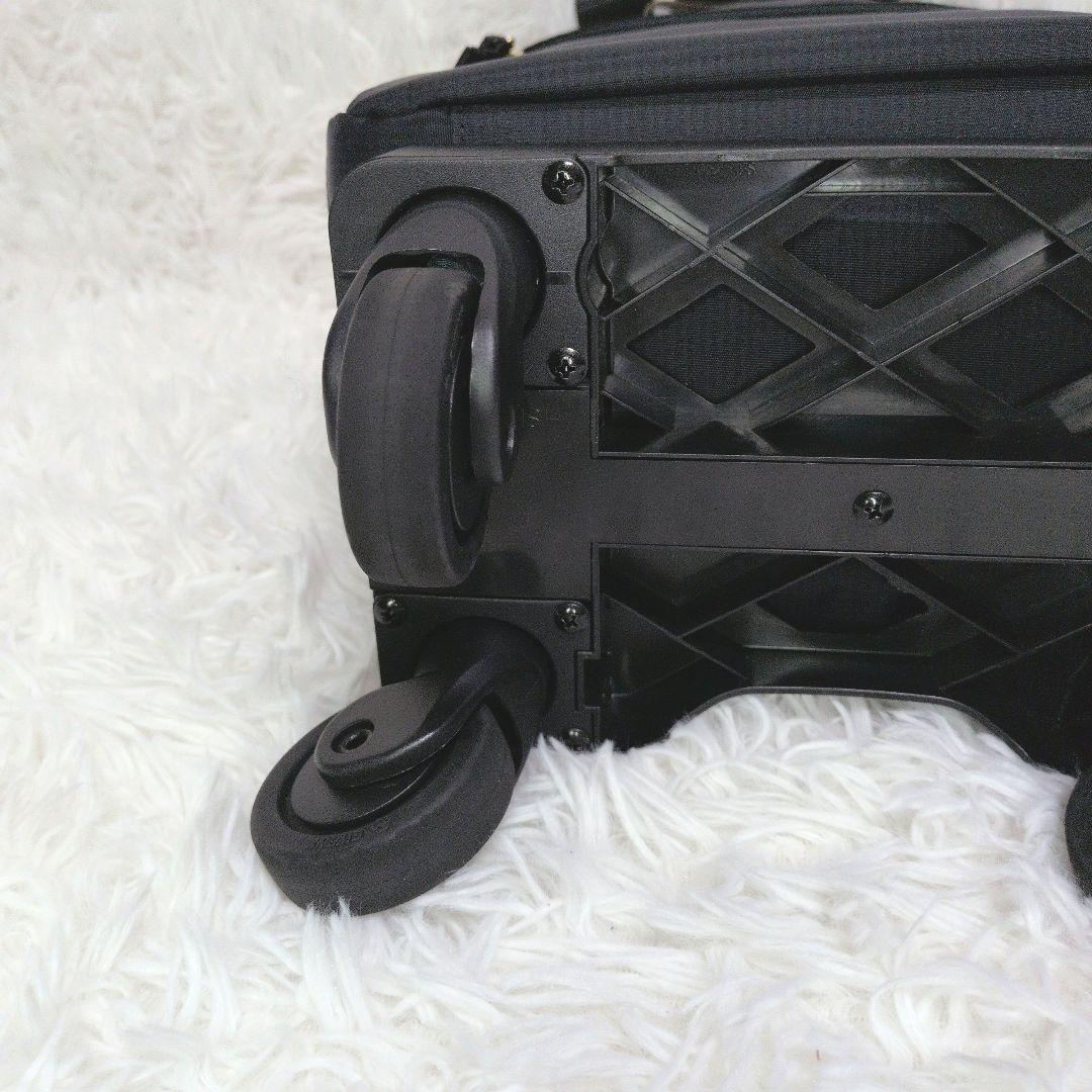 【美品】Swany スワニー ルバンドミニ Sサイズ 4輪キャリーバッグ リボン