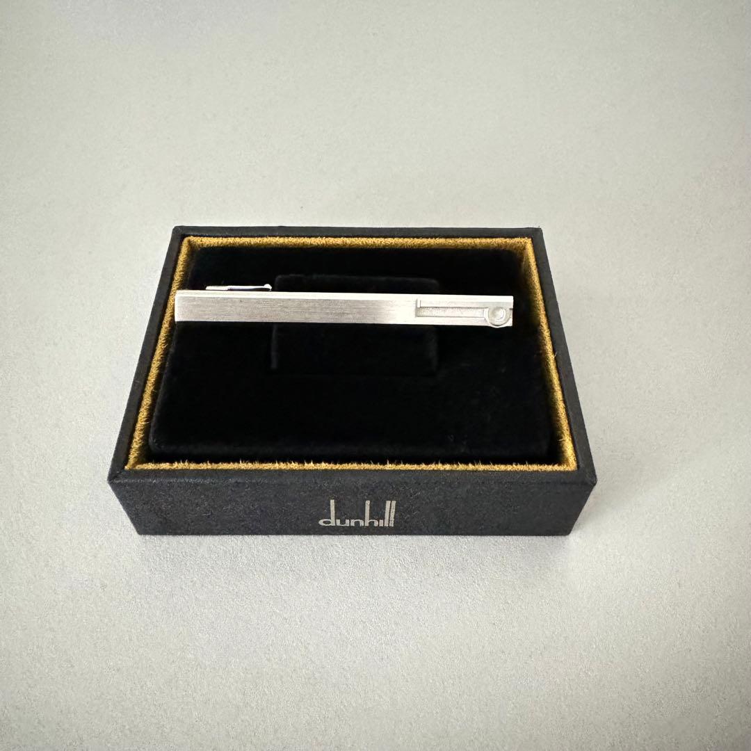 dunhill ネクタイピン シルバー 専用ケース付き