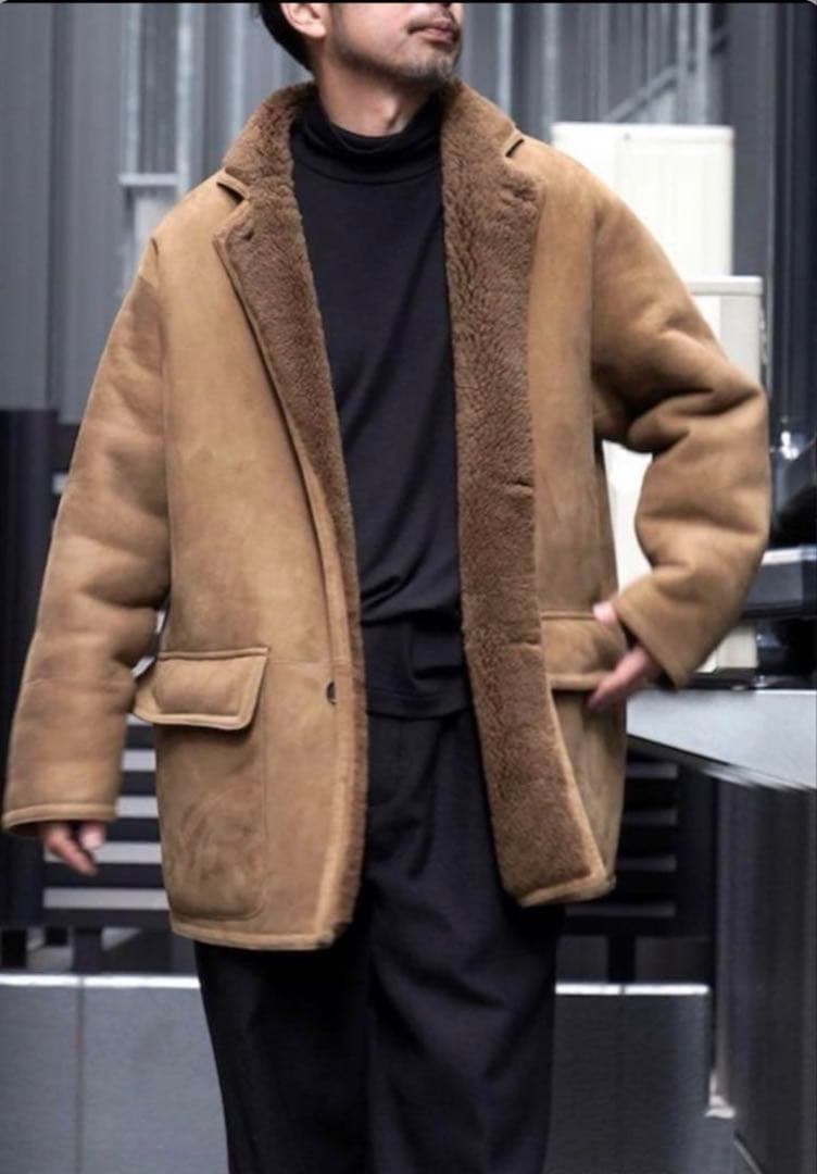 A.PRESSE Mouton Coat 24AAP-01-08H - メルカリ