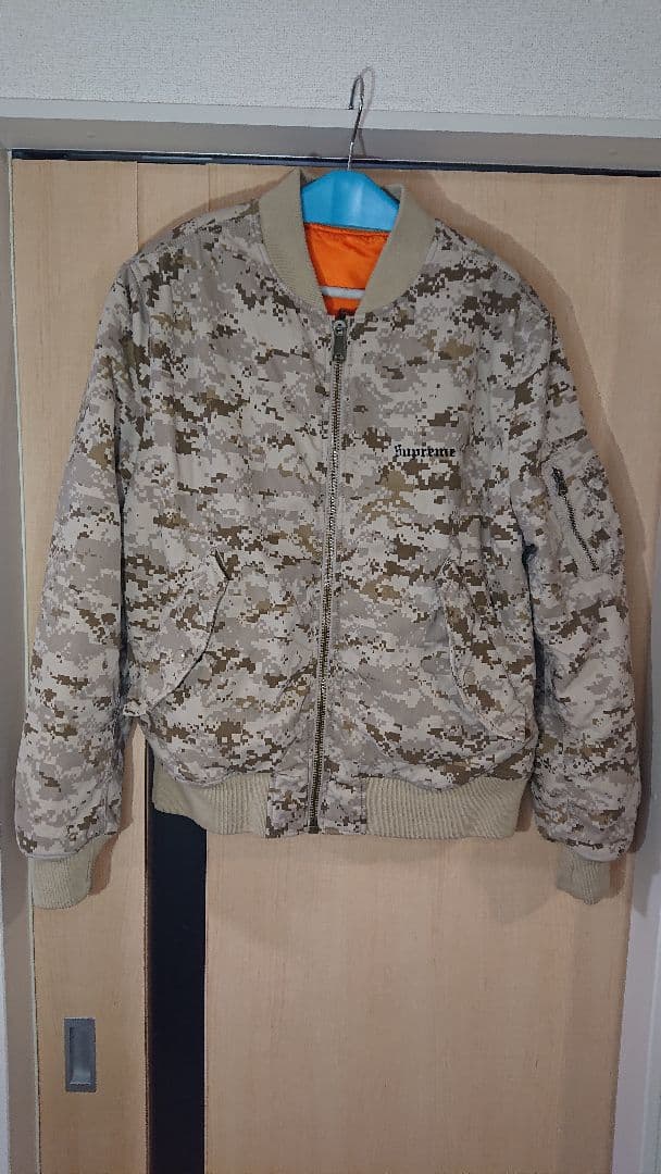 Supreme シュプリーム MA-1 ジャケット デジカモ Mサイズ - メルカリ