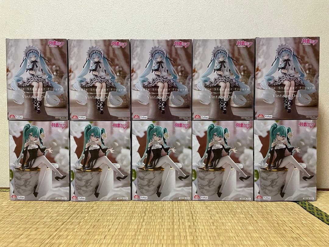 初音ミク ぬーどるストッパーフィギュア ヴィンテージドール 10個