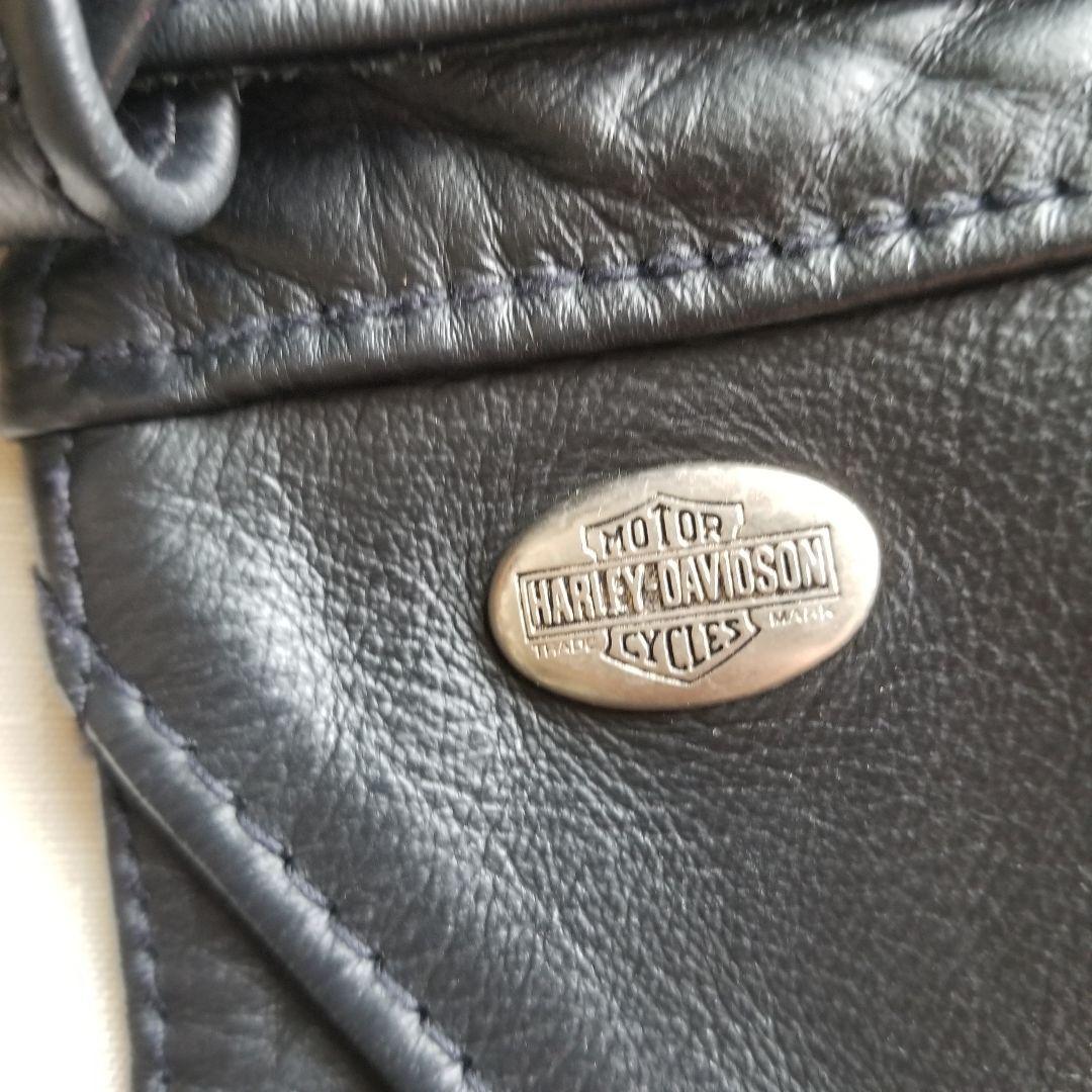 HARLEY DAVIDSON　黒レザー チャップス [サイズXS]