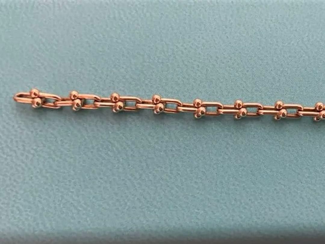 ティファニー ハードウェア マイクロリンクブレスレット　RG