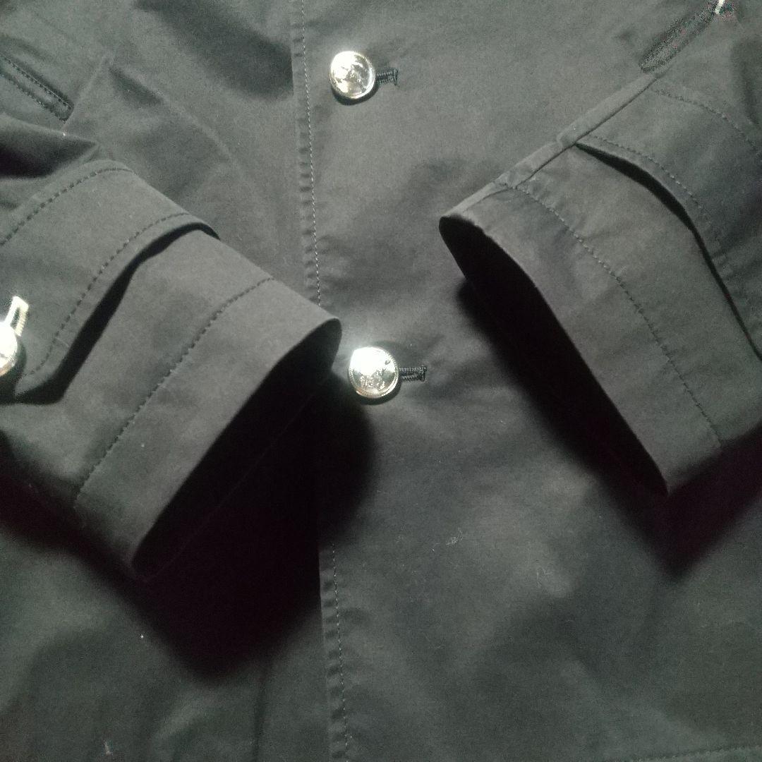 バーバリーブラックレーベル マリンコート L ジャケット 秋 アウター 銀ボタン